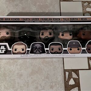 Funko Star Wars Character Collection with Black and Brown Accents